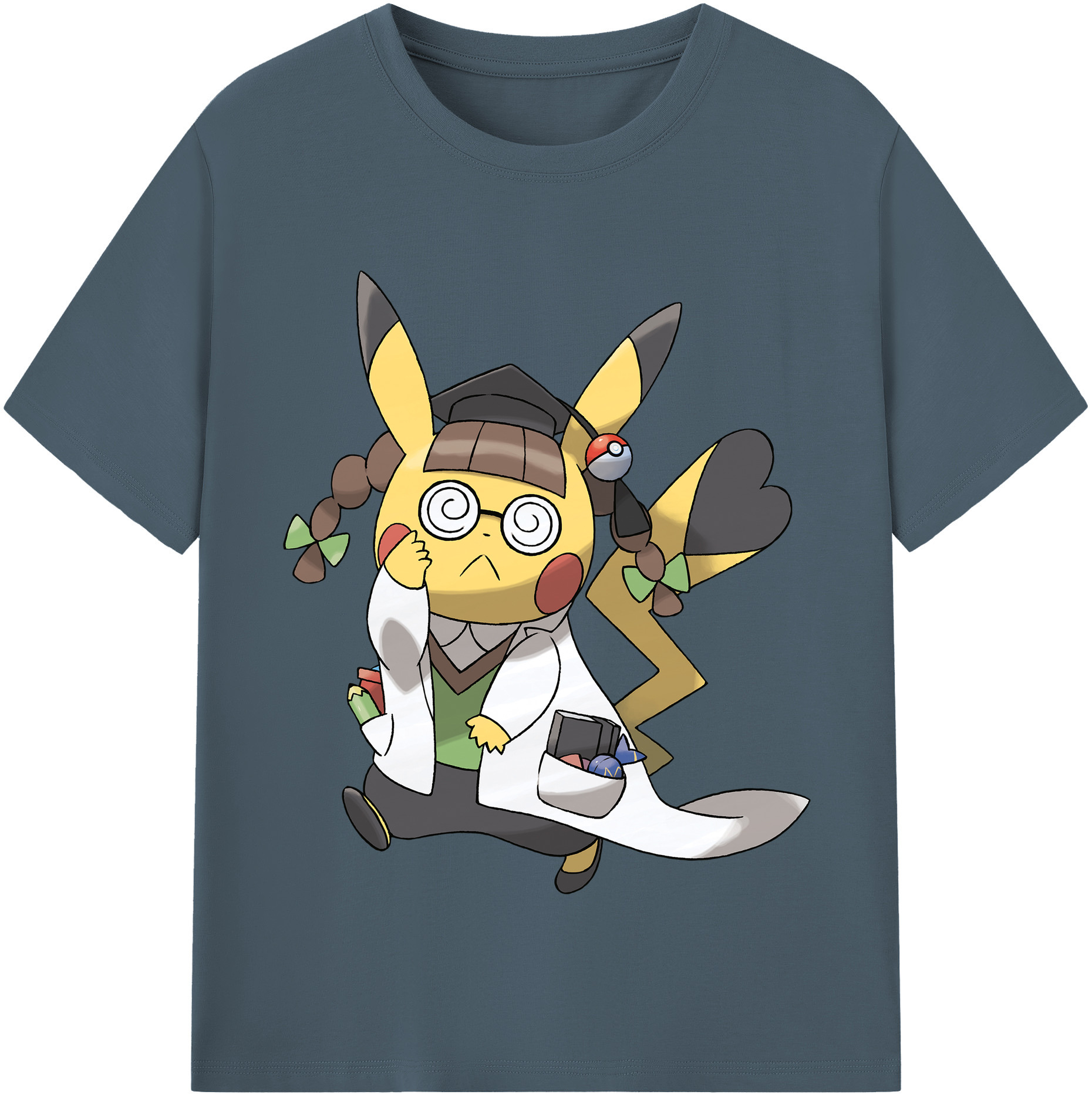 （画像用） ポケットモンスター Pokémon 綿100％半袖Tシャツ（フロントプリント）